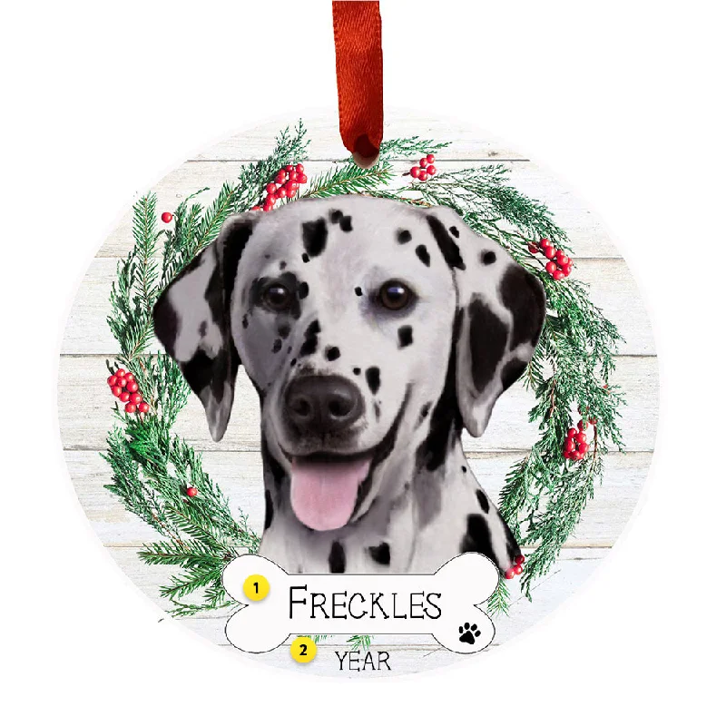 Personalized Dalmatian Ornament