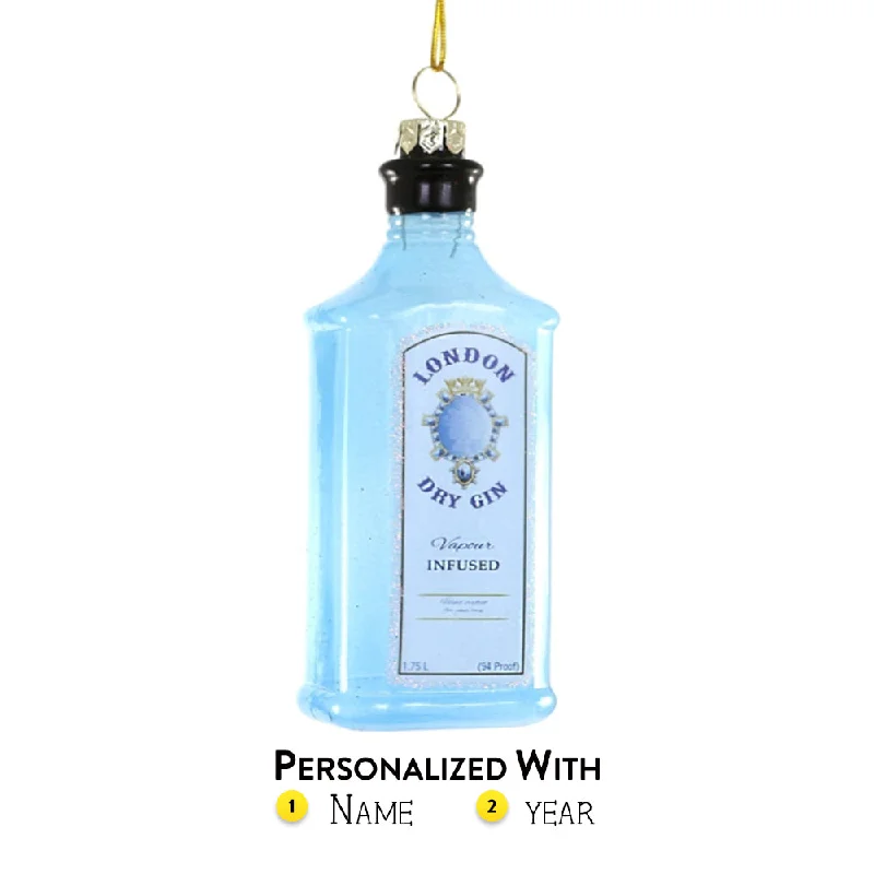 Personalized London Dry Gin Ornament