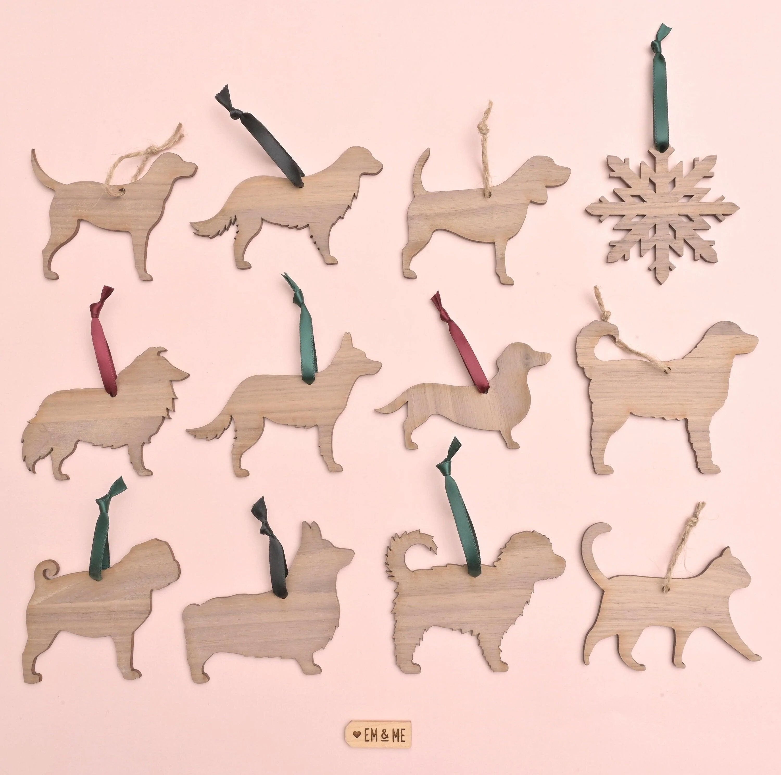 Pet Silhouette Ornament