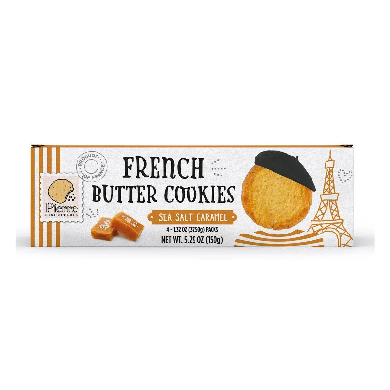 Pierre Biscuiterie Butter Cookies With Sea Salt Caramel