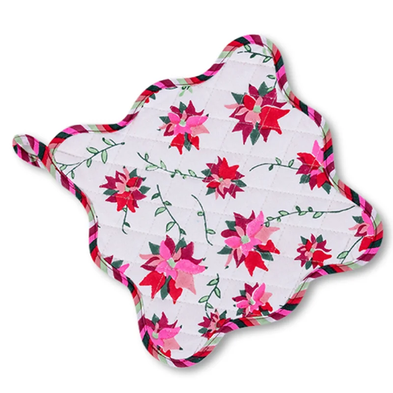 Poinsettia Pot Holder