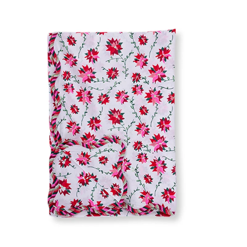 Poinsettia Tablecloth