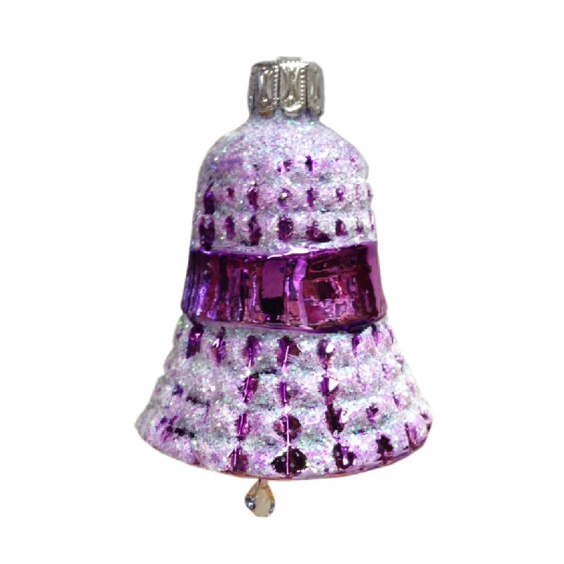 Waffled Bell, purple by Glas Bartholmes