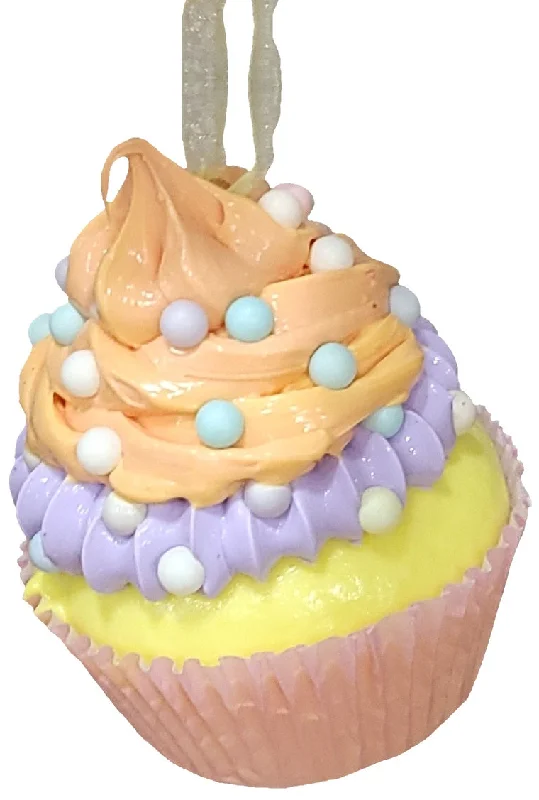 2.75" Realistic-Looking Sweet Cupcake Ornament