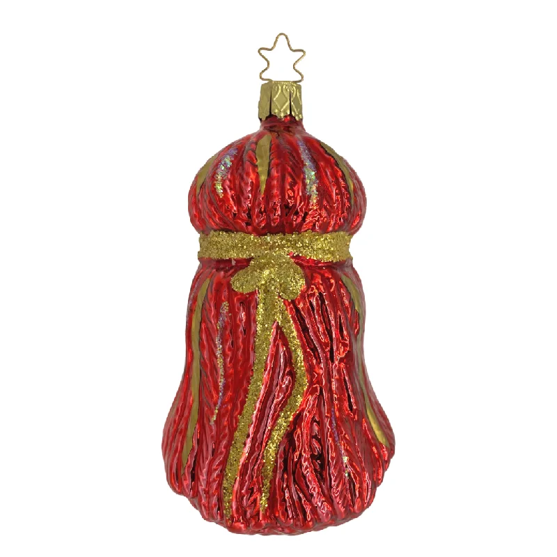 Red Christmas Tassel by Inge Glas of Germany