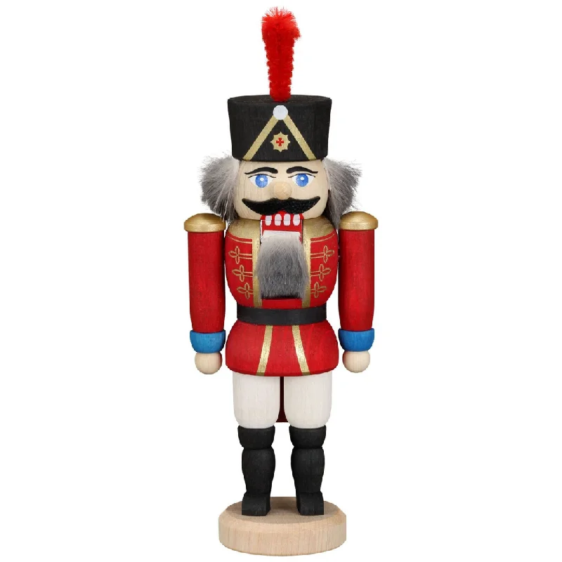 Red Coat Hussar, Nutcracker by Seiffener Volkskunst