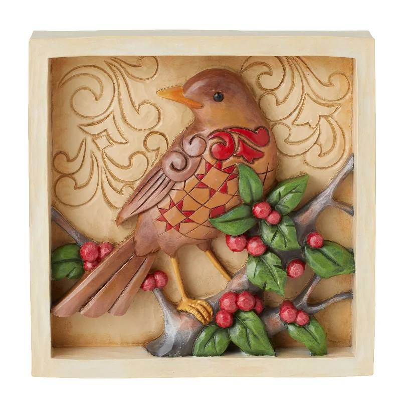 Robin Decorative Plaque