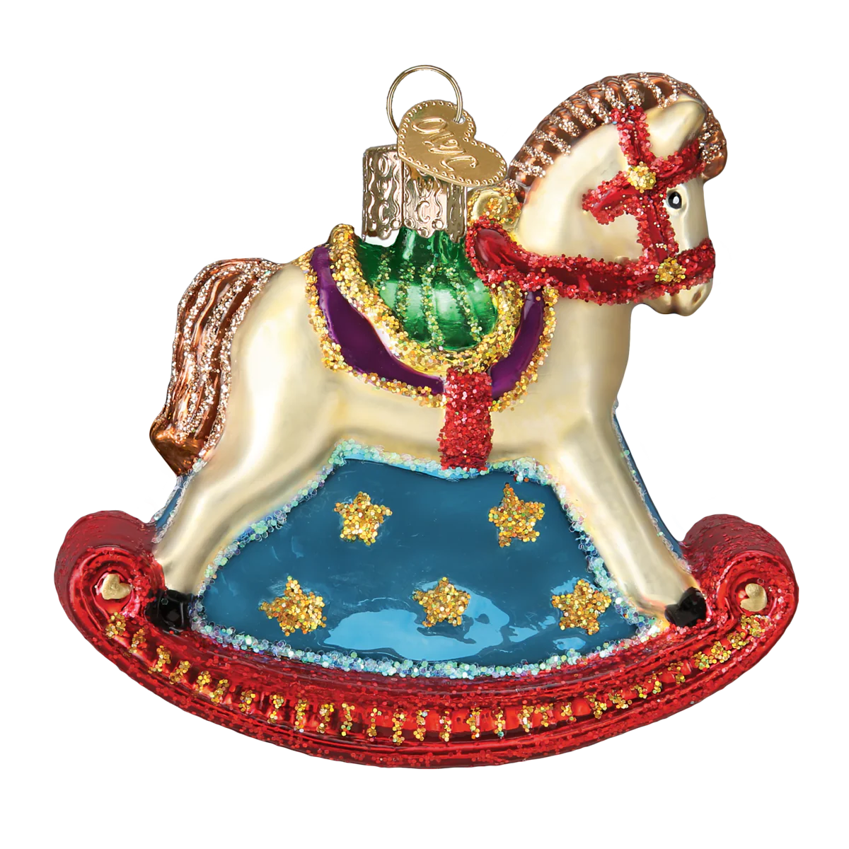 Rocking Horse Ornament - Old World Christmas