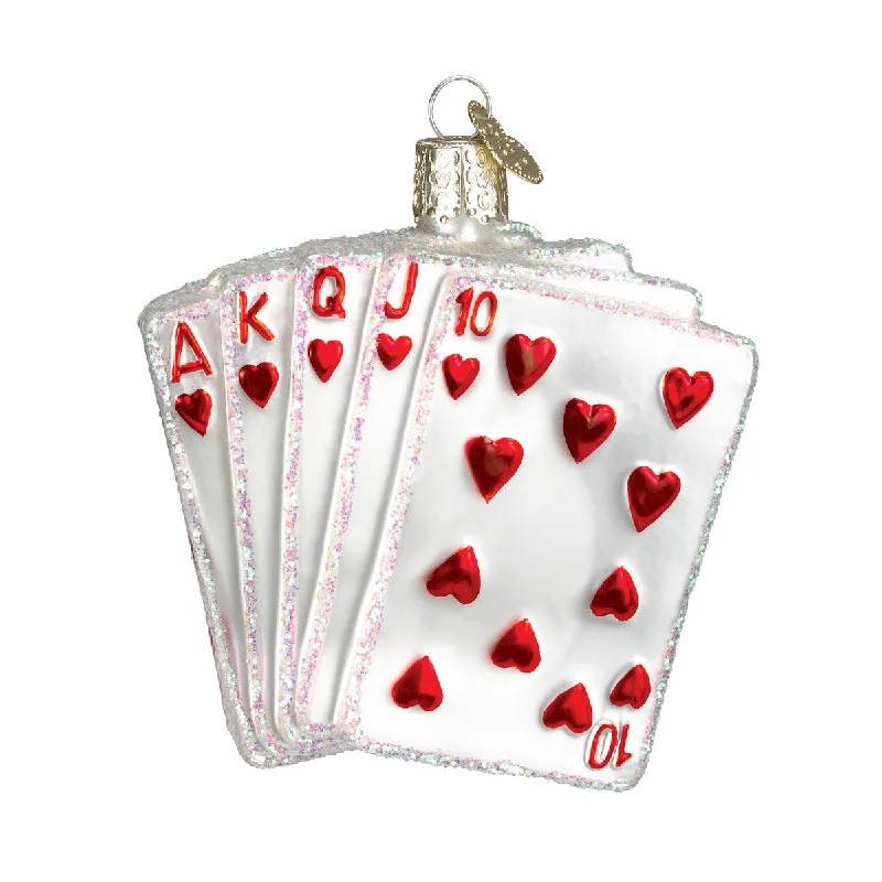 Royal Flush Ornament - Old World Christmas