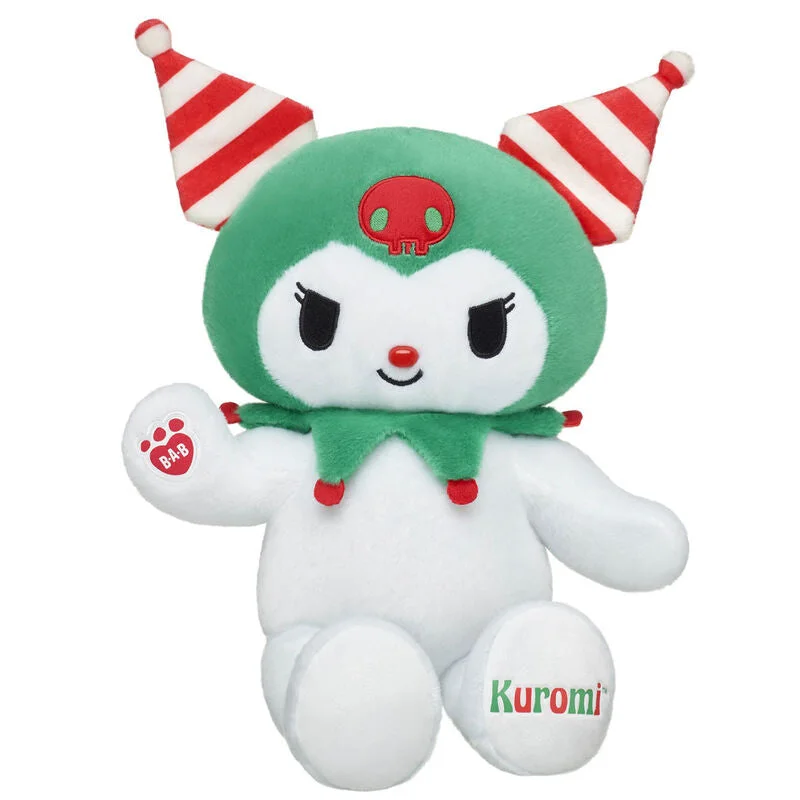 Sanrio® Hello Kitty® and Friends Candy Cane Kuromi™ Christmas Plush