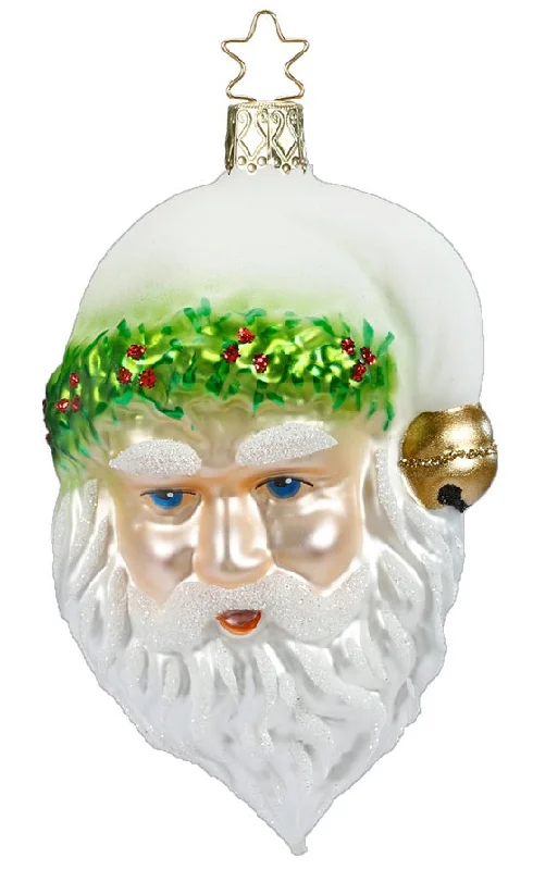 Santa of Peace Ornament by Inge Glas of Germany