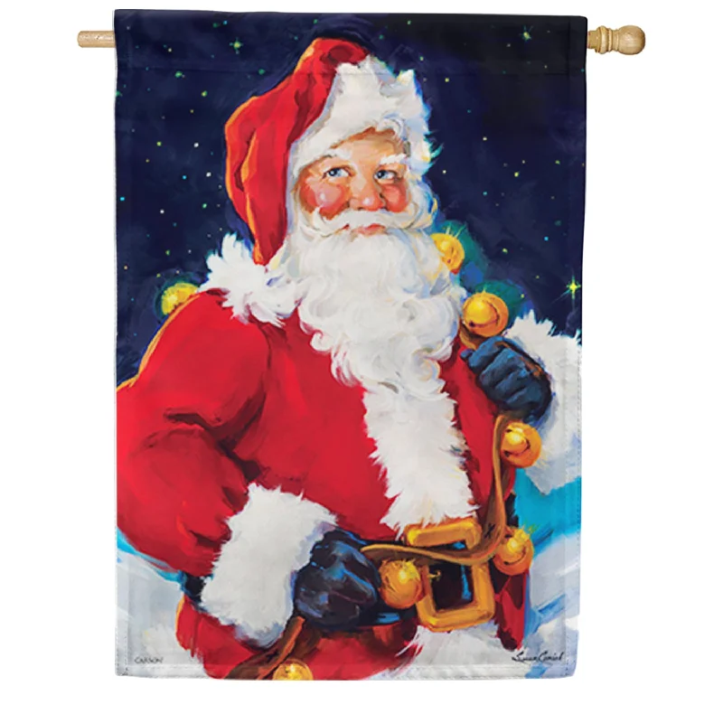 Santa's Big Night House Flag