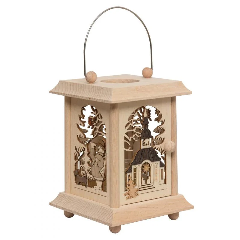 Seiffen Tea Light Lantern by Kuhnert GmbH