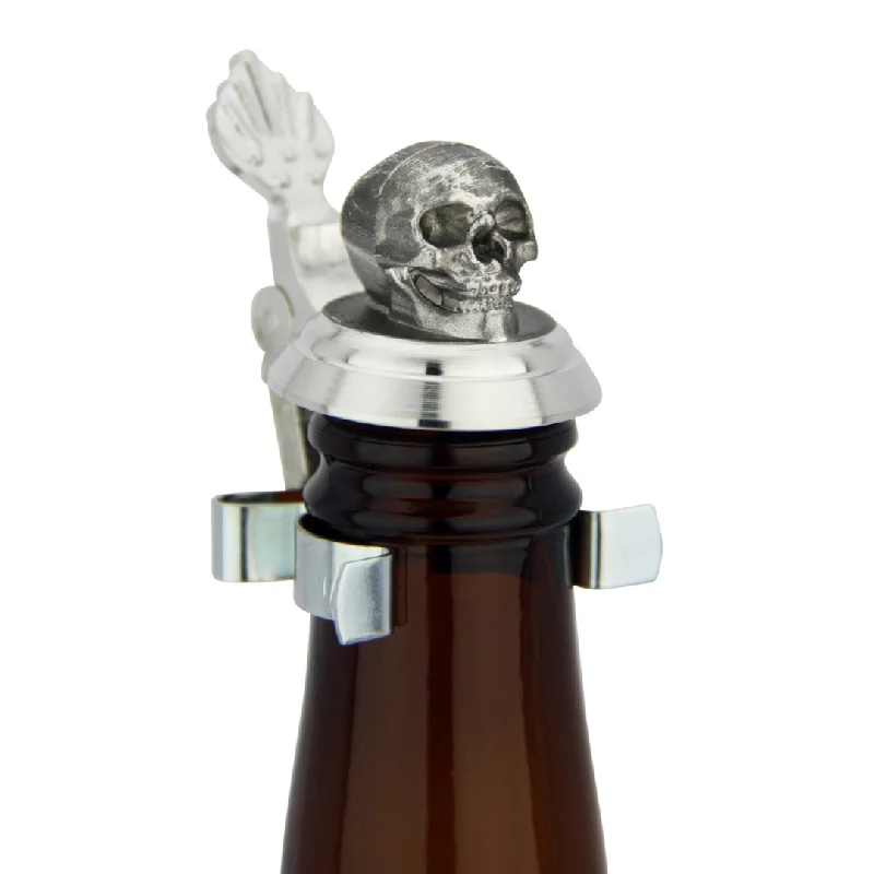 Pewter Skull Bottle Topper by King Werk GmbH and Co