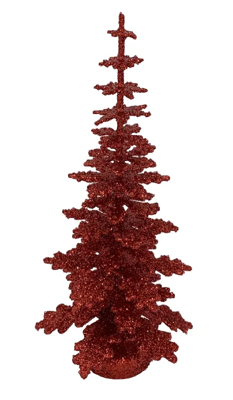 Small Tree, Red Figurine by Ino Schaller