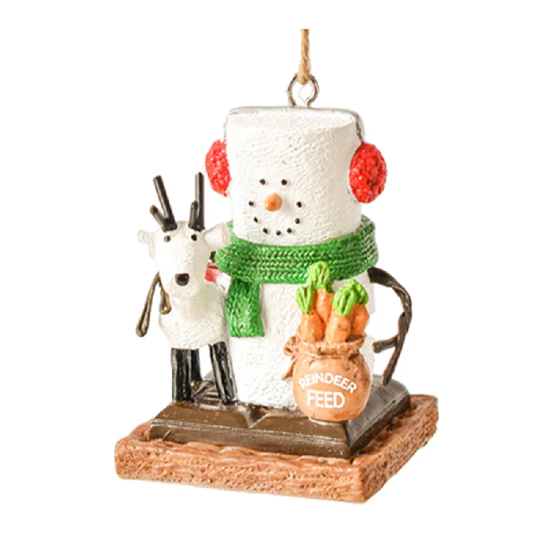 S'mores with Reindeer Ornament