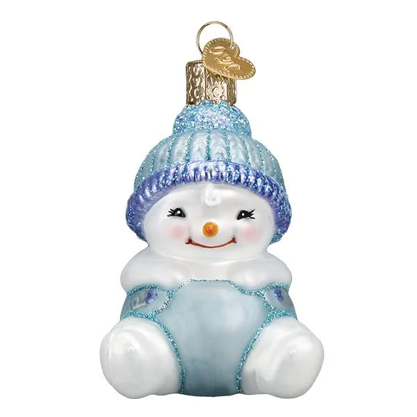 Snow Baby Boy Ornament - Old World Christmas