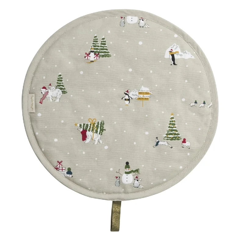 Snow Season Circular Hob Cover