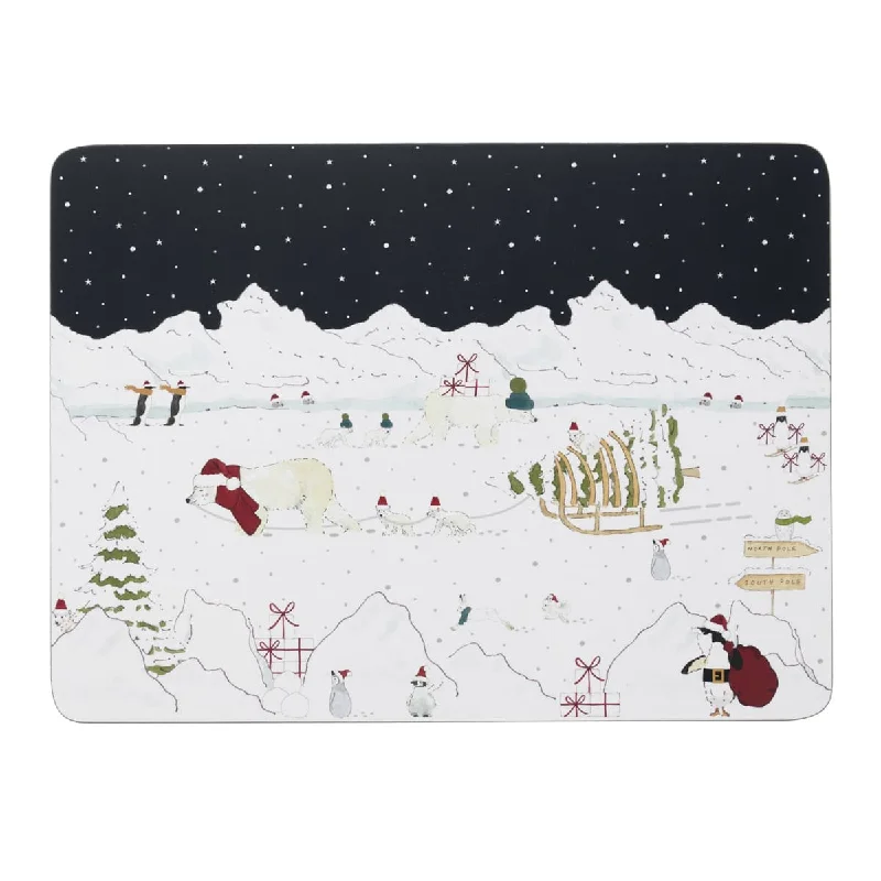 Snow Season Placemats (Set of 4)