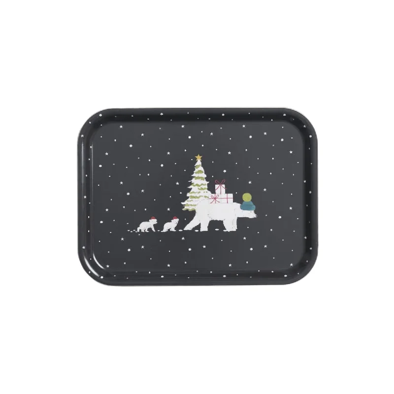 Snow Season Serving Tray - Small