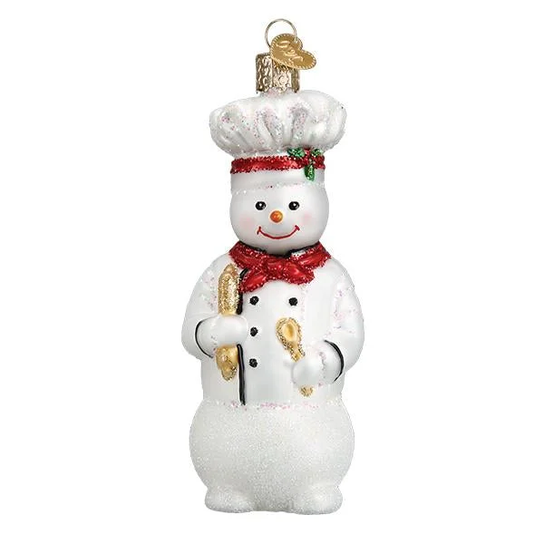 Chef Snowman Ornament - Old World Christmas