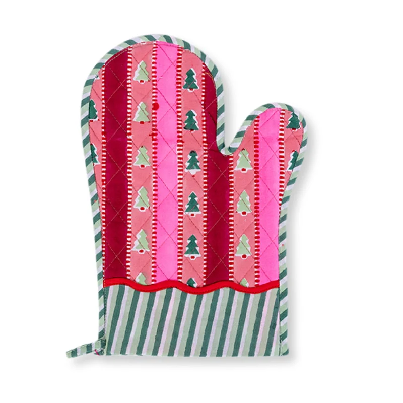 Snowwood Stripe Oven Mitt