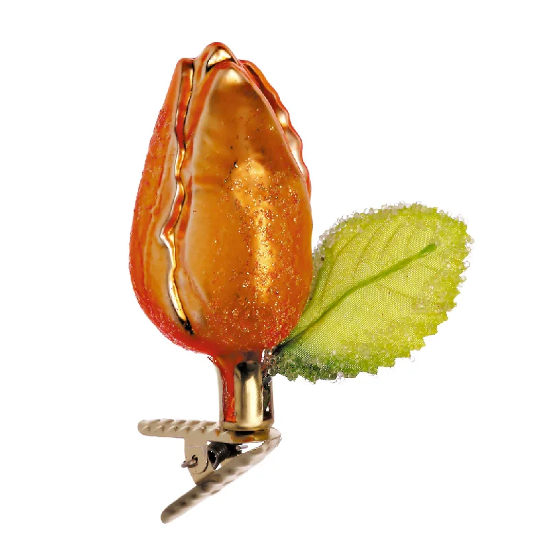 Spring Tulip Clip-on, orange by Inge Glas of Germany