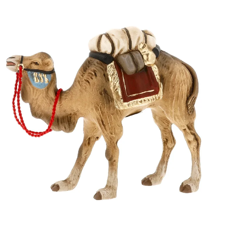 Camel with Luggage, 9-10cm scale Figurine by Marolin Manufaktur