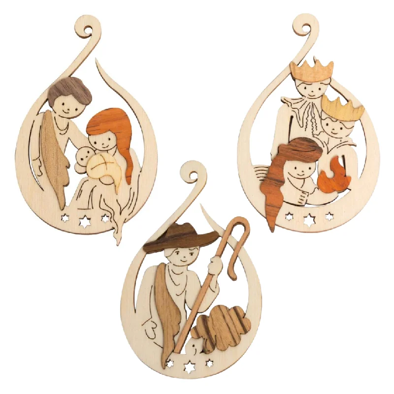 Nativity Ornaments by Kuhnert GmbH