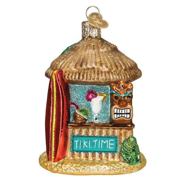 Tiki Hut Ornament - Old World Christmas