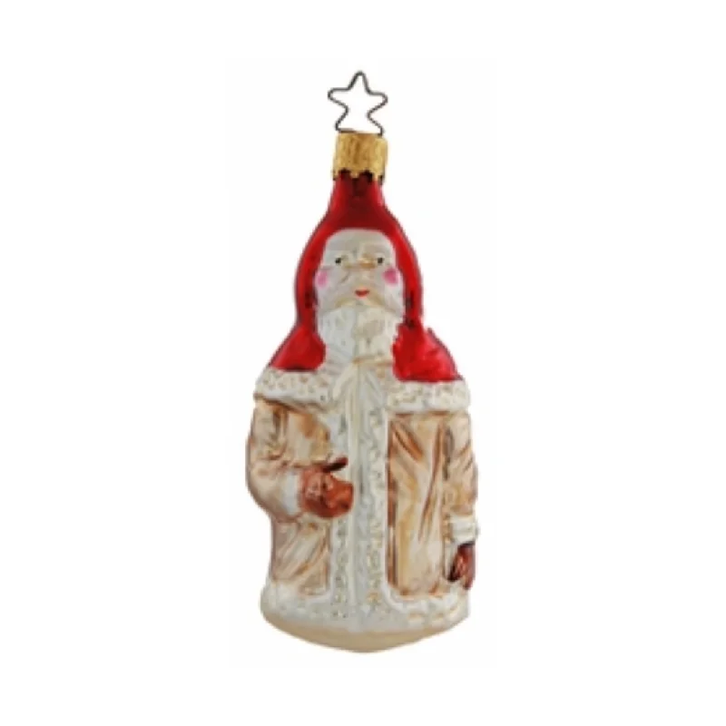 Victorian Father Christmas Ornament by Inge Glas of Germany