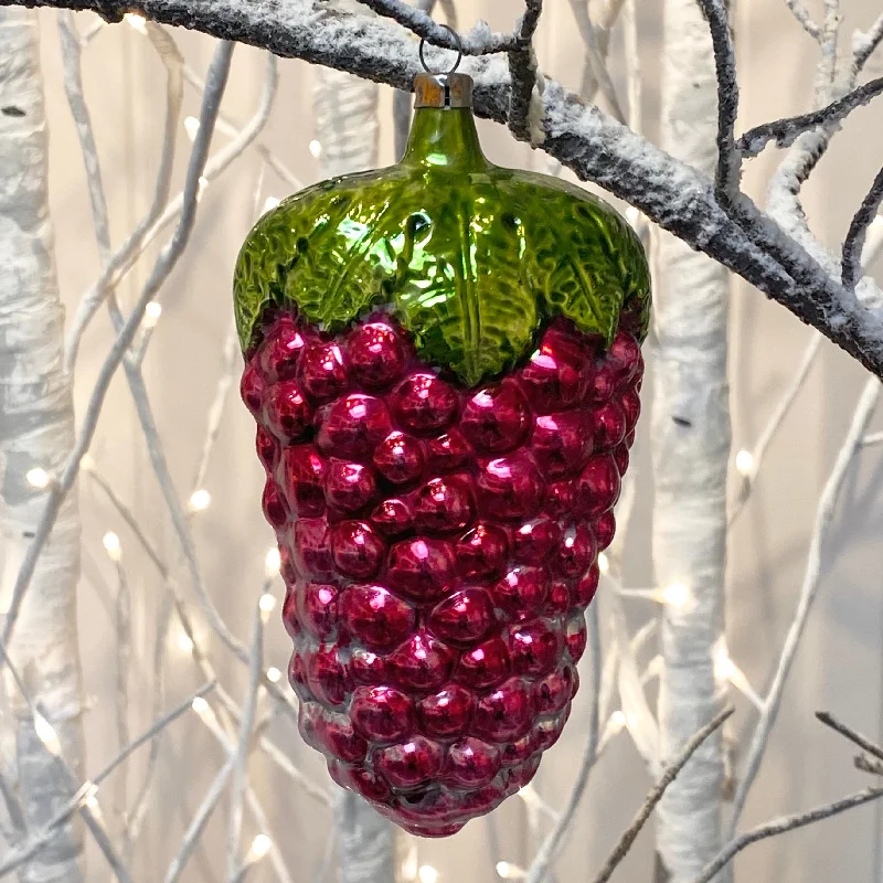 Vintage Red Grape Decoration