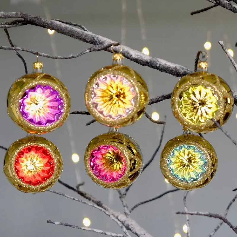 Vintage Multicoloured Decorations Set