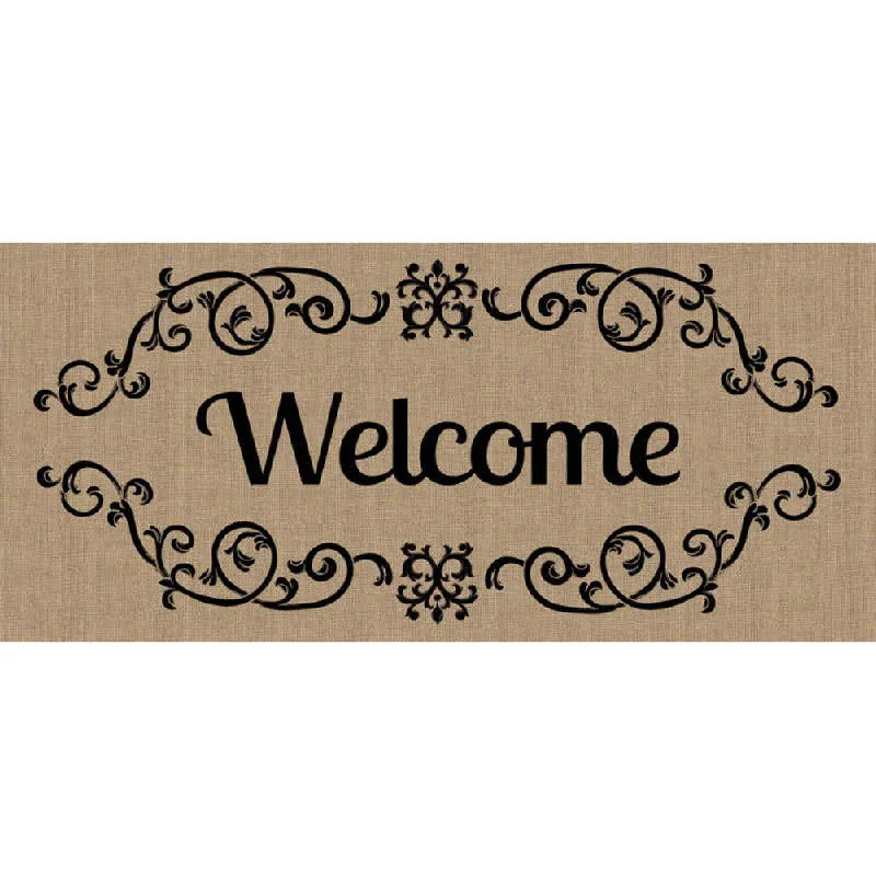 Welcome Scroll Sassafras Switch Mat