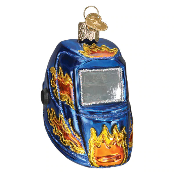 Welding Helmet Ornament - Old World Christmas