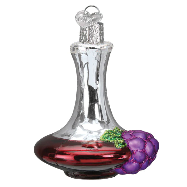 Wine Decanter Ornament - Old World Christmas