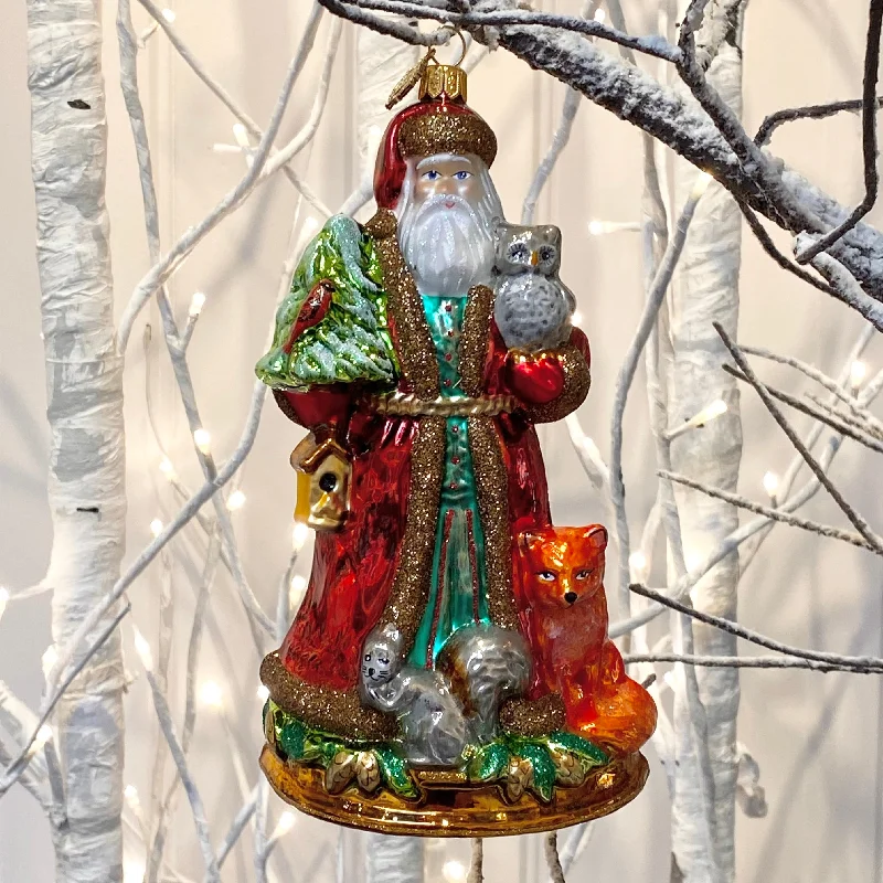 Woodland Santa Decoration